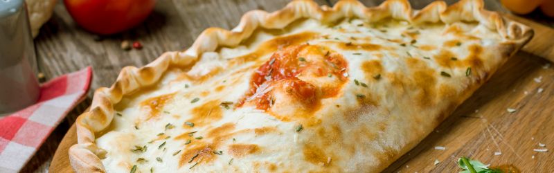 Calzone pizza category header image