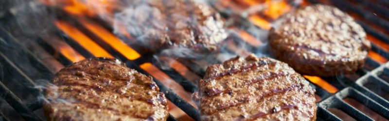 Grill burgers category header image